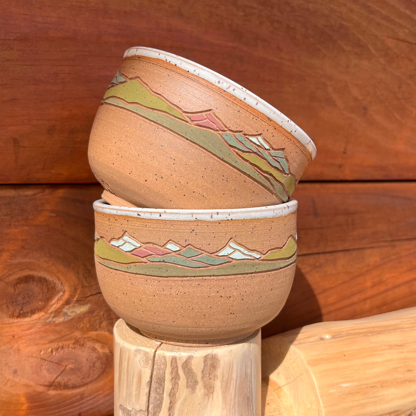 Mountain Ice Cream Bowl