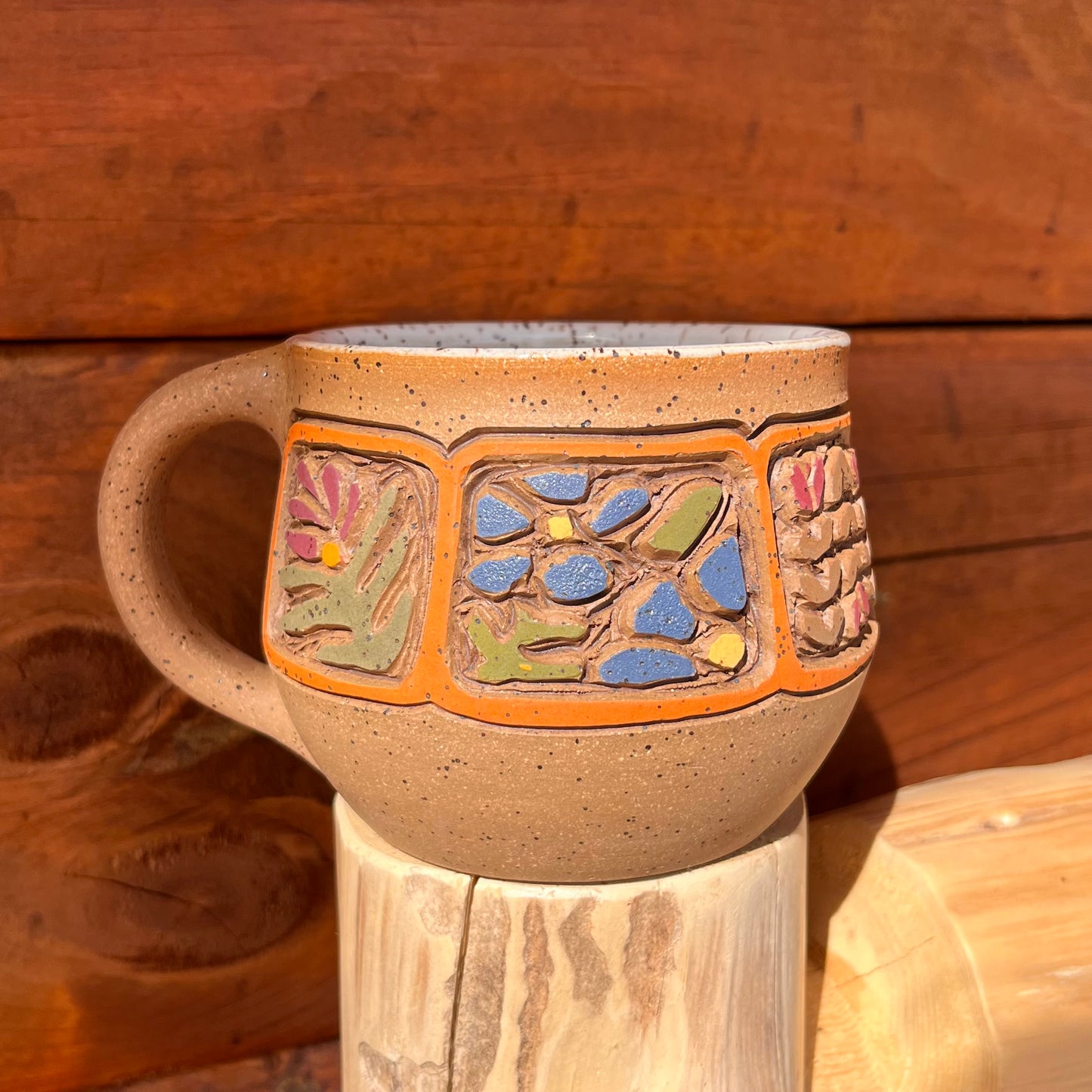 Floral Tile Mug