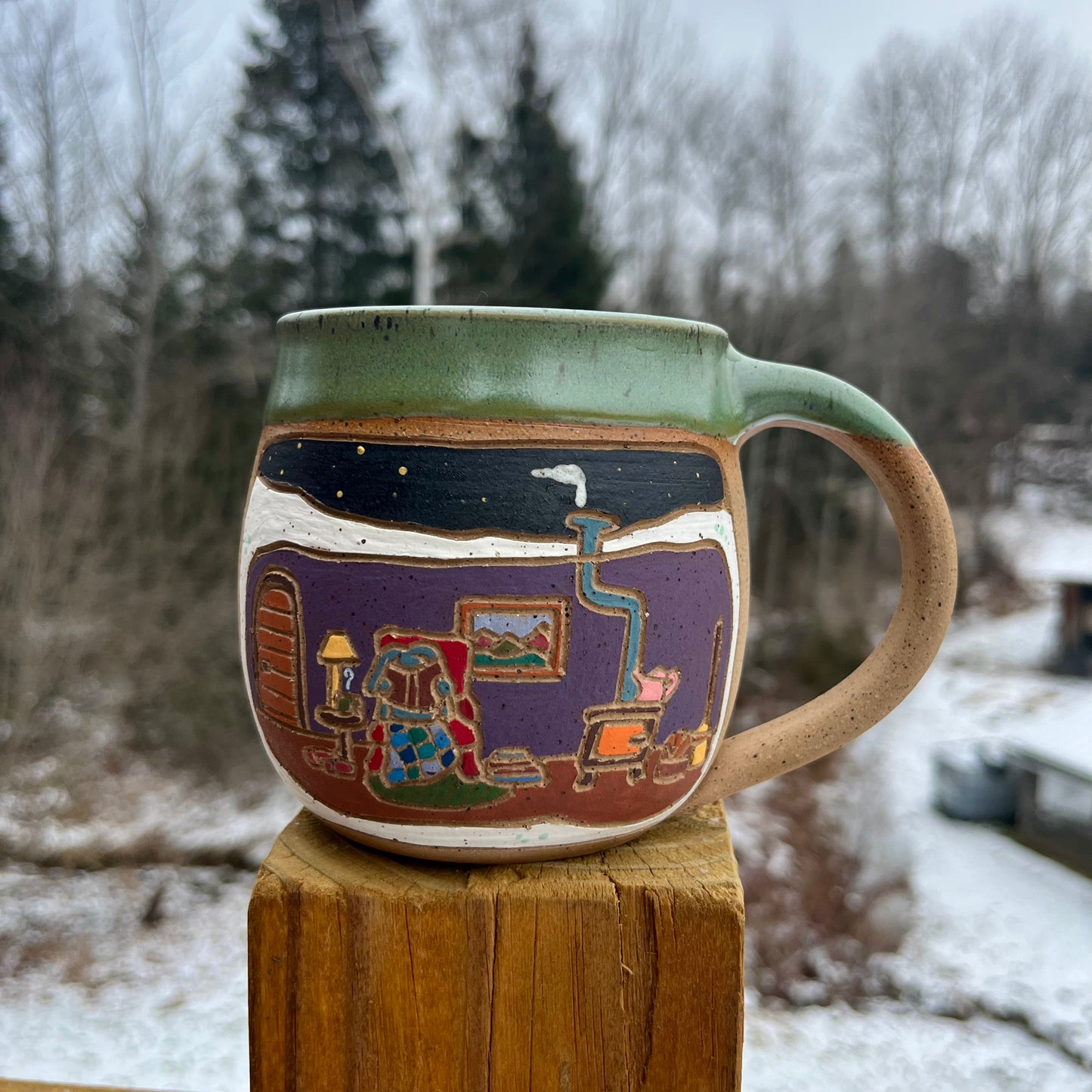 Winter Burrow Mug