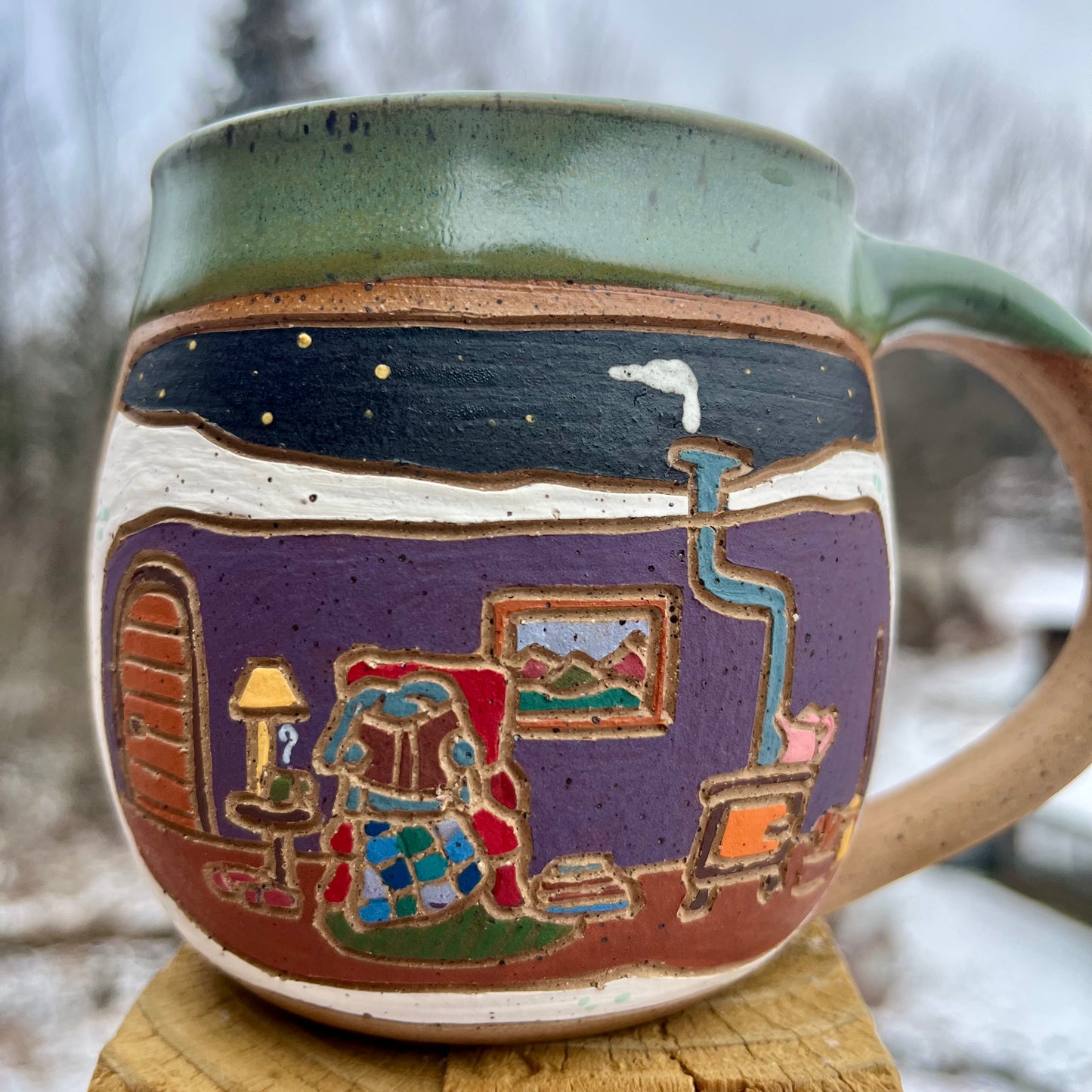 Winter Burrow Mug