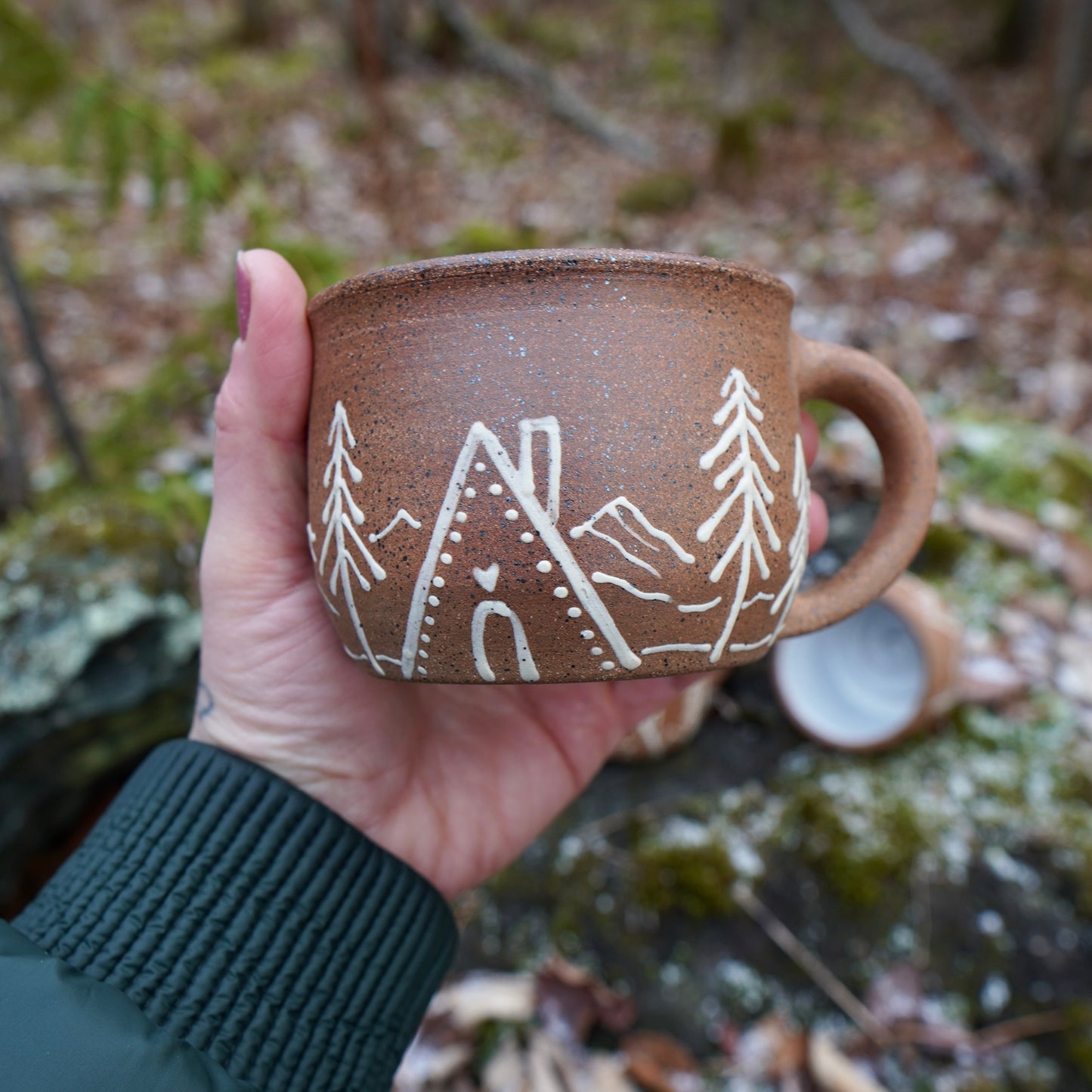 Gingerbread Cabin Mug