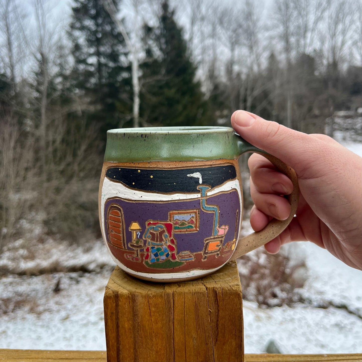 Winter Burrow Mug