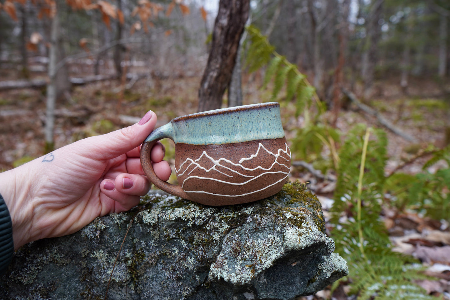 Gingerbread Mountain Mug