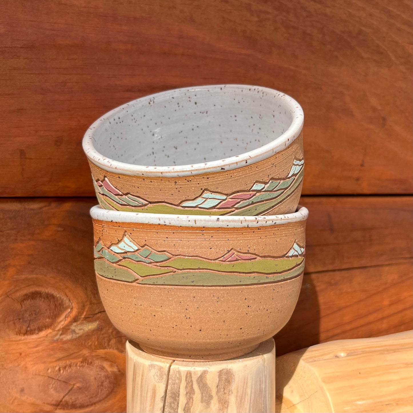 Mountain Ice Cream Bowl