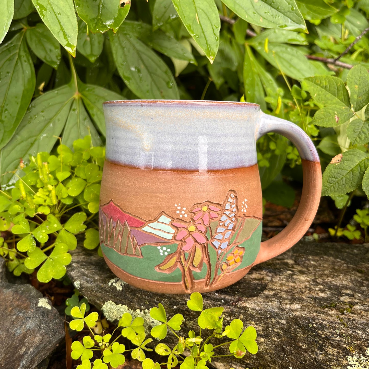 Wildflower Mountain Mug