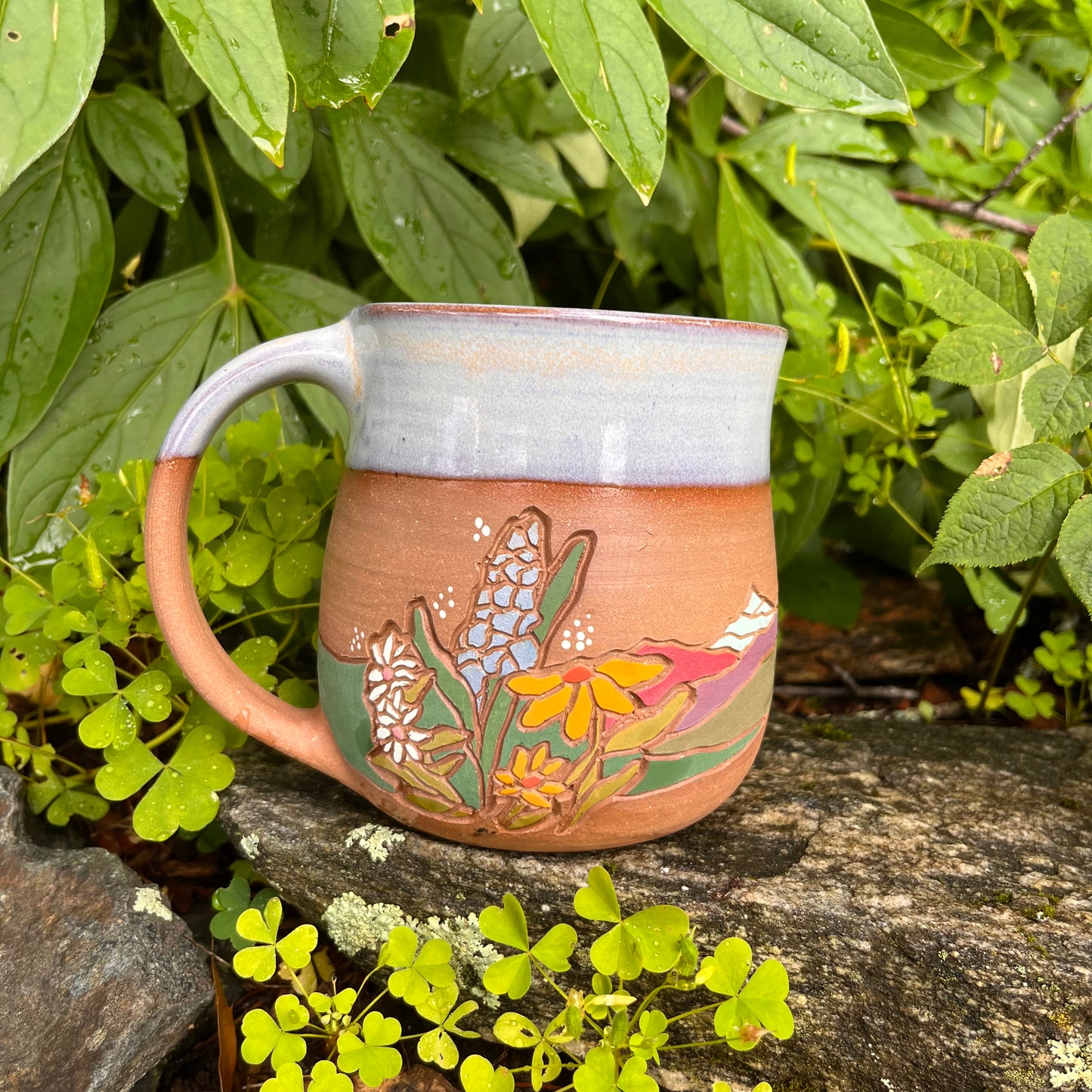 Wildflower Mountain Mug
