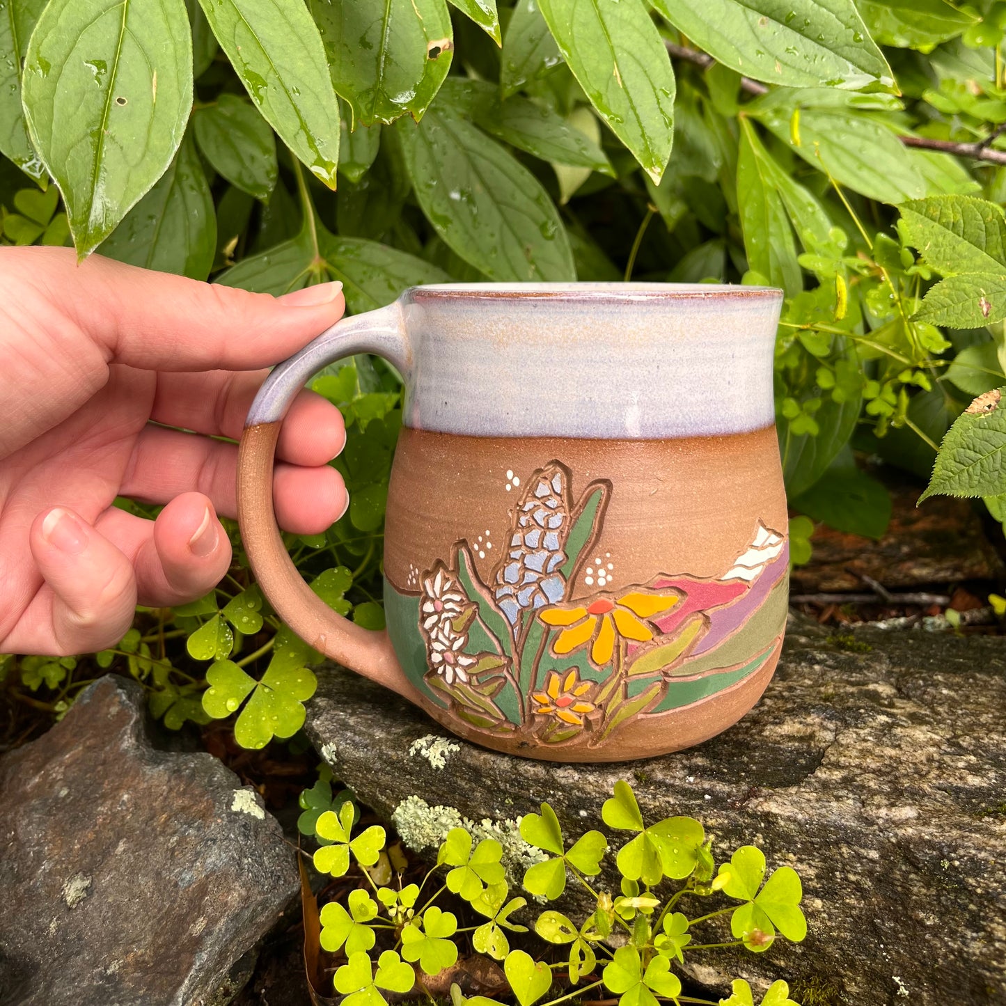 Wildflower Mountain Mug