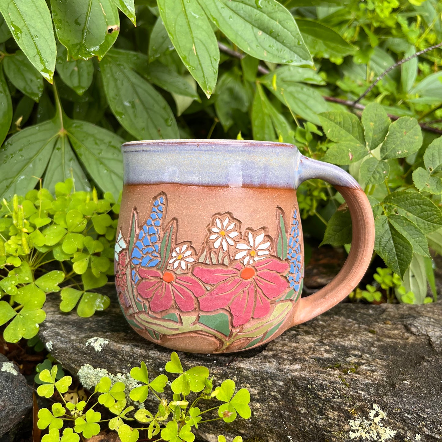 Wildflower Mountain Mug