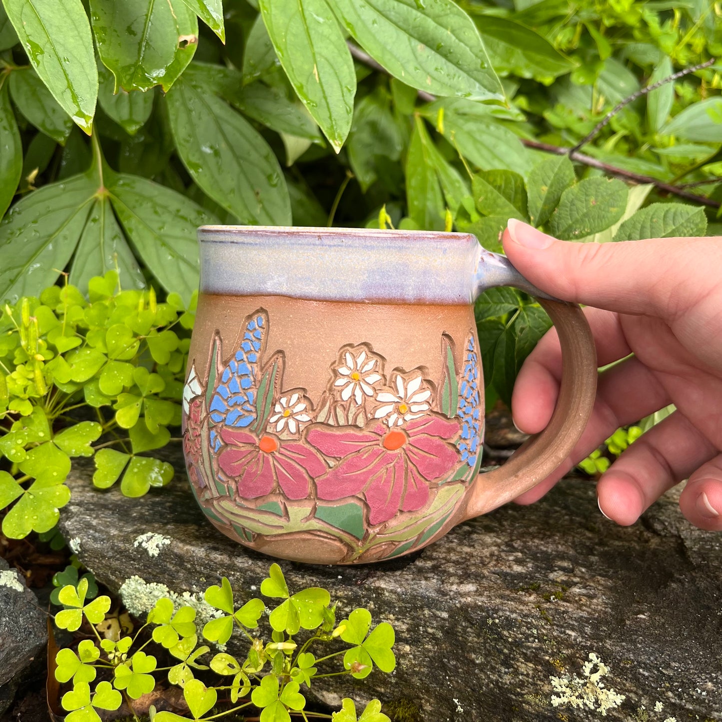Wildflower Mountain Mug