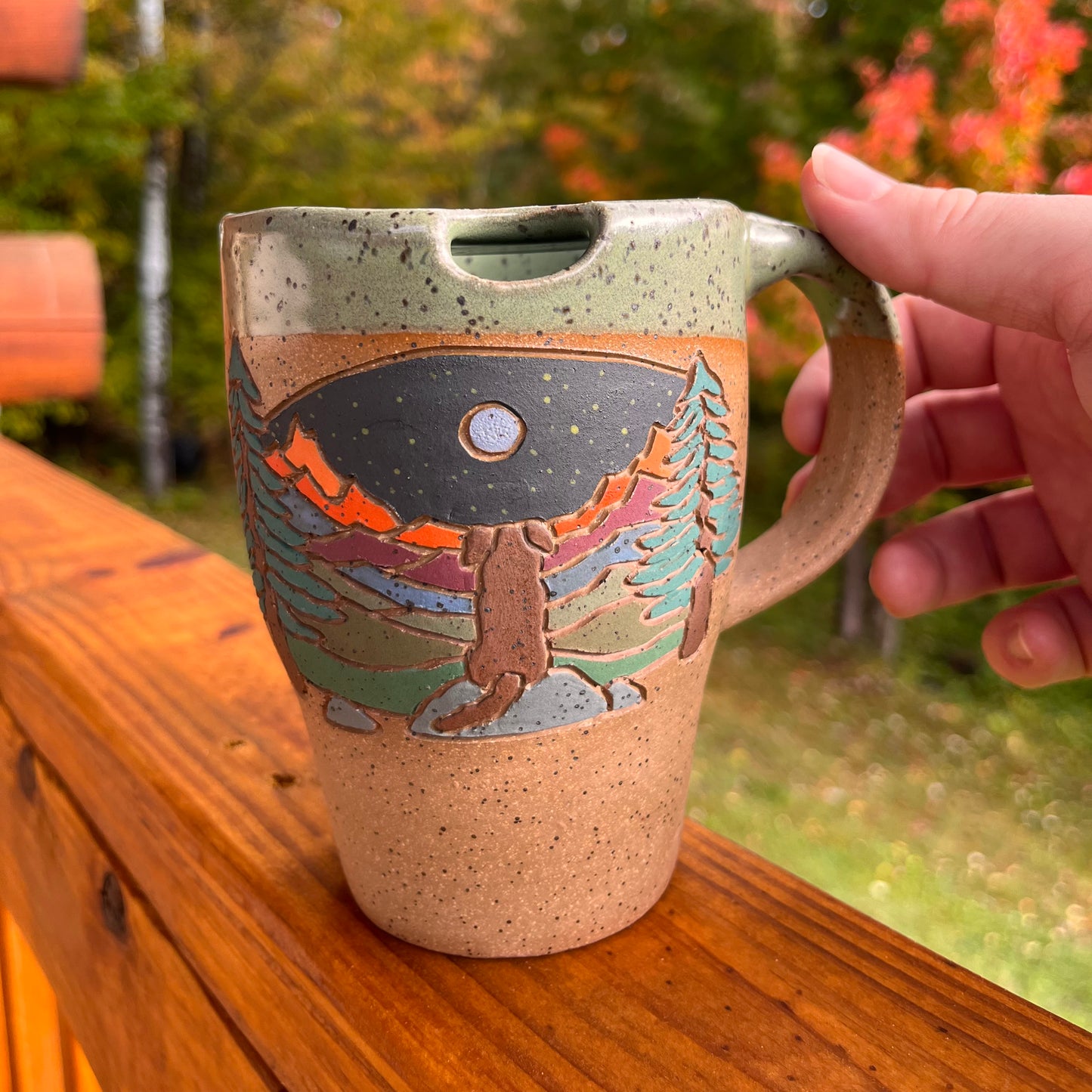 Night Sky Travel Mug