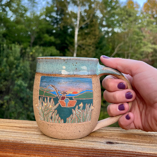 Big fishing mug