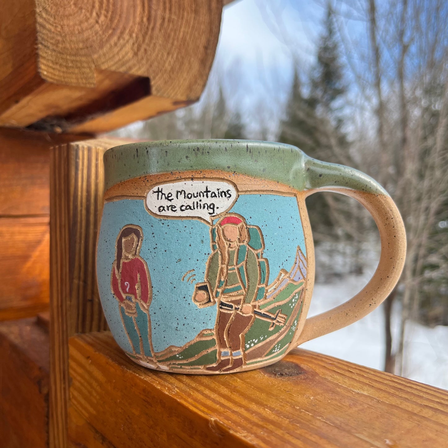 The Mountains Are Calling Mug