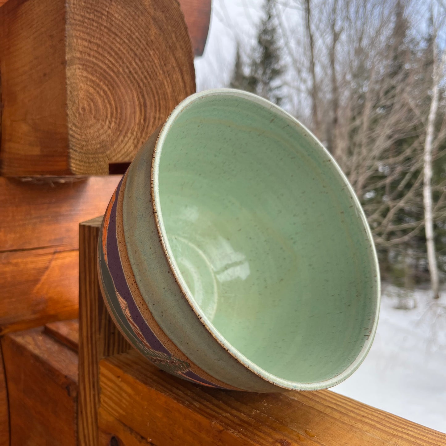 Mountain Serving Bowl