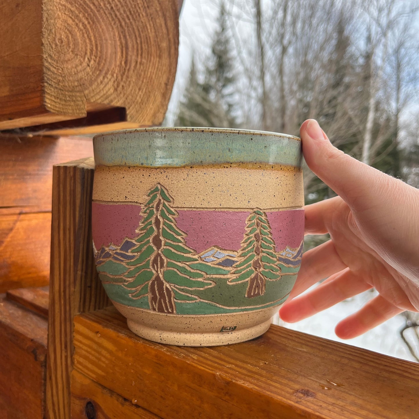 Medium Mountain Planter