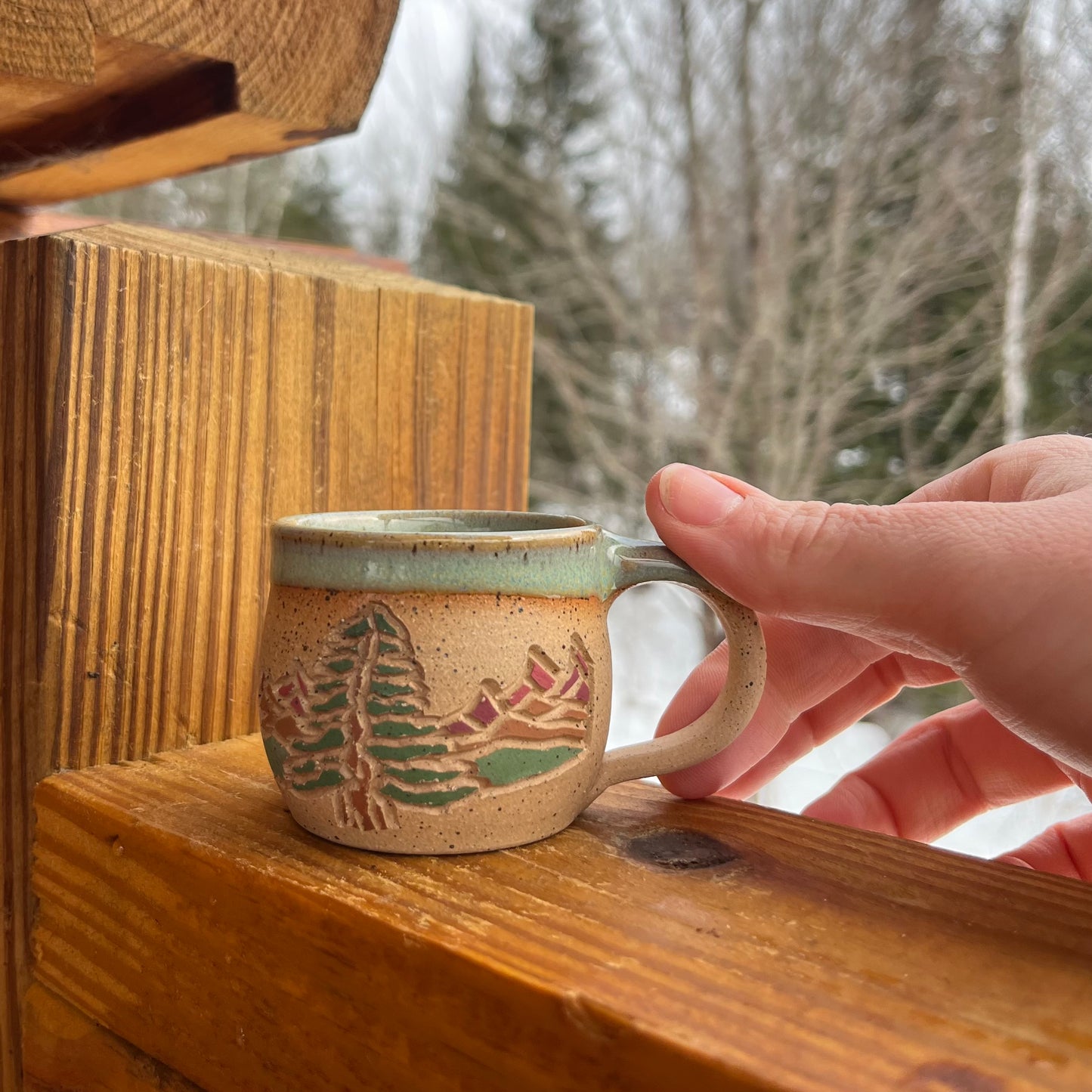 Mini Mountain Mug