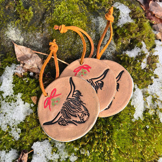 Highland Mistletoe Ornament